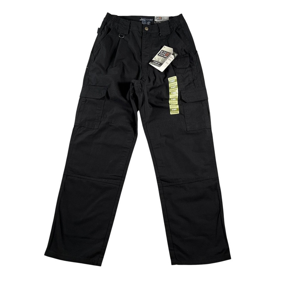 5.11 Tactical 74251 Men Black Cotton Canvas The Original Cargo Pants 30x30 NWT